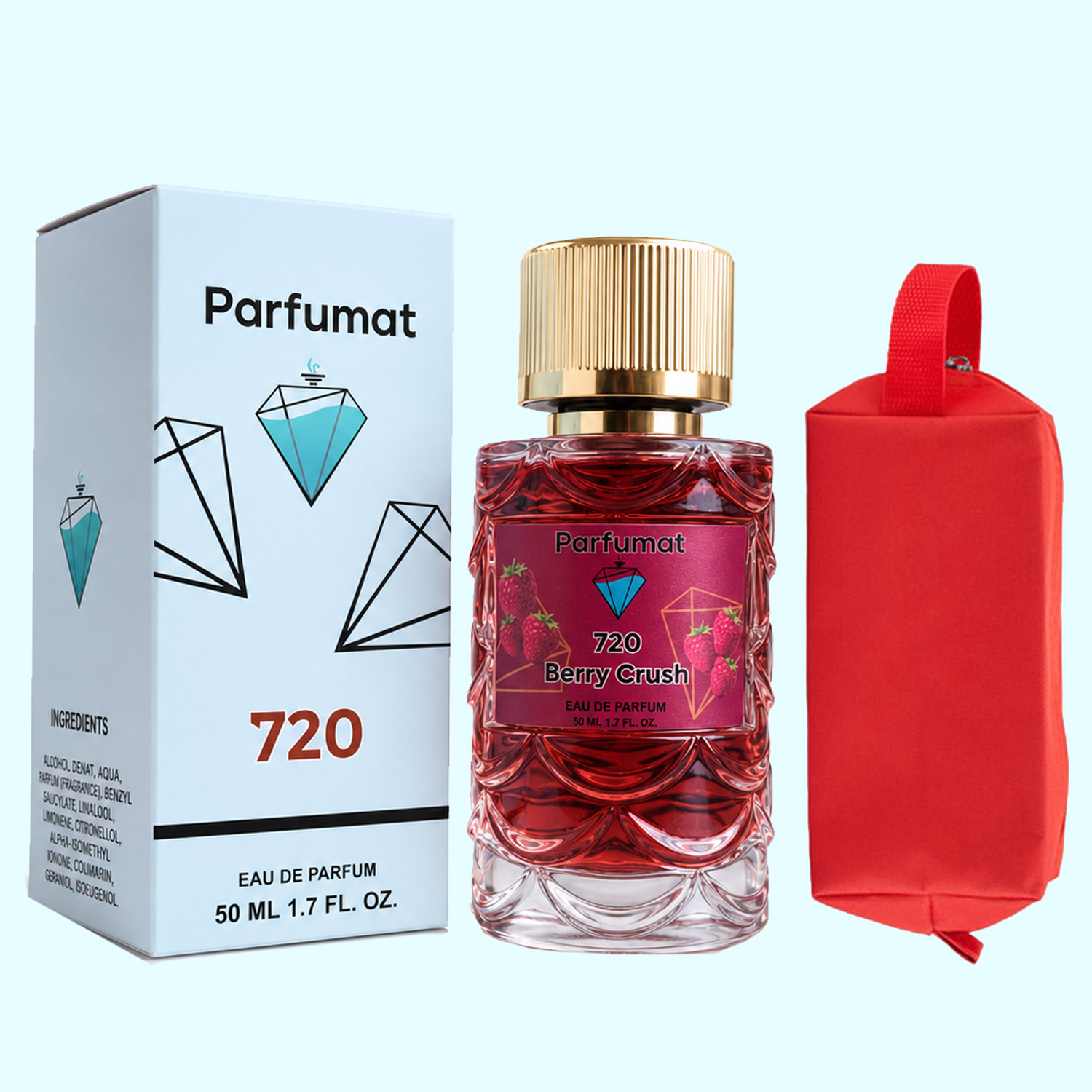 Parfumat 720 Berry Crush, apă de parfum de damă, 50 ml