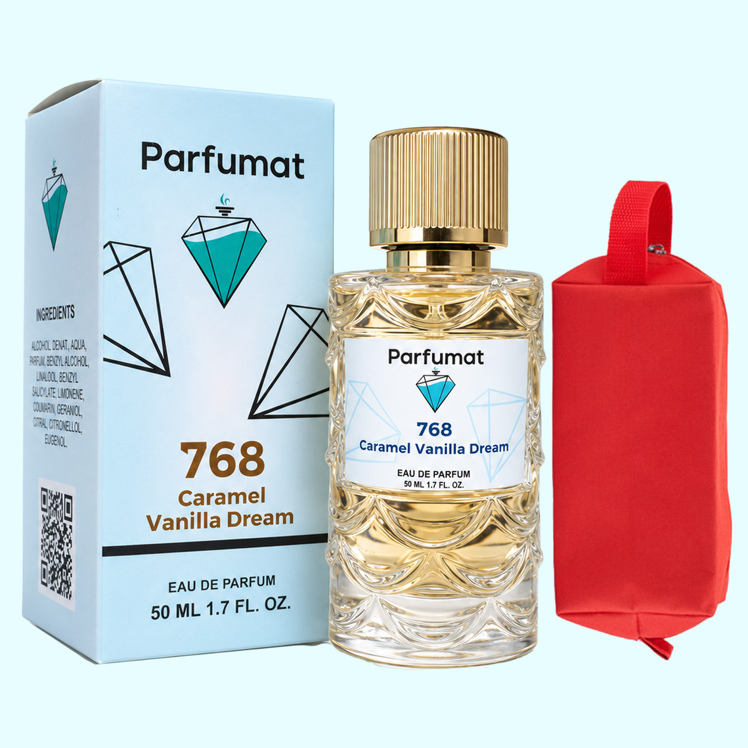 Parfumat 768 Caramel Vanilla Dream, apă de parfum unisex, 50 ml