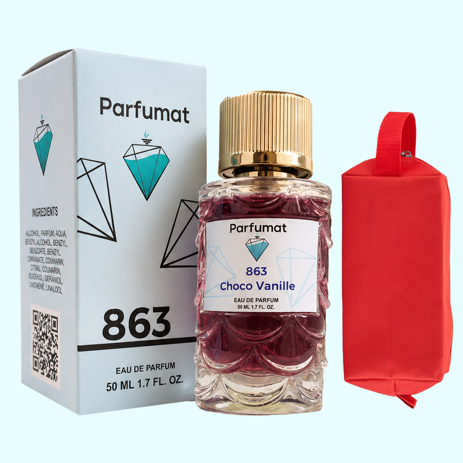 Parfumat 863 Choco Vanille, apă de parfum pentru femei