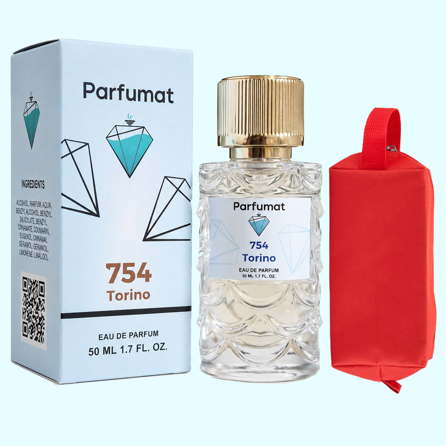 Parfumat 754 Torino, apă de parfum unisex, 50 ml