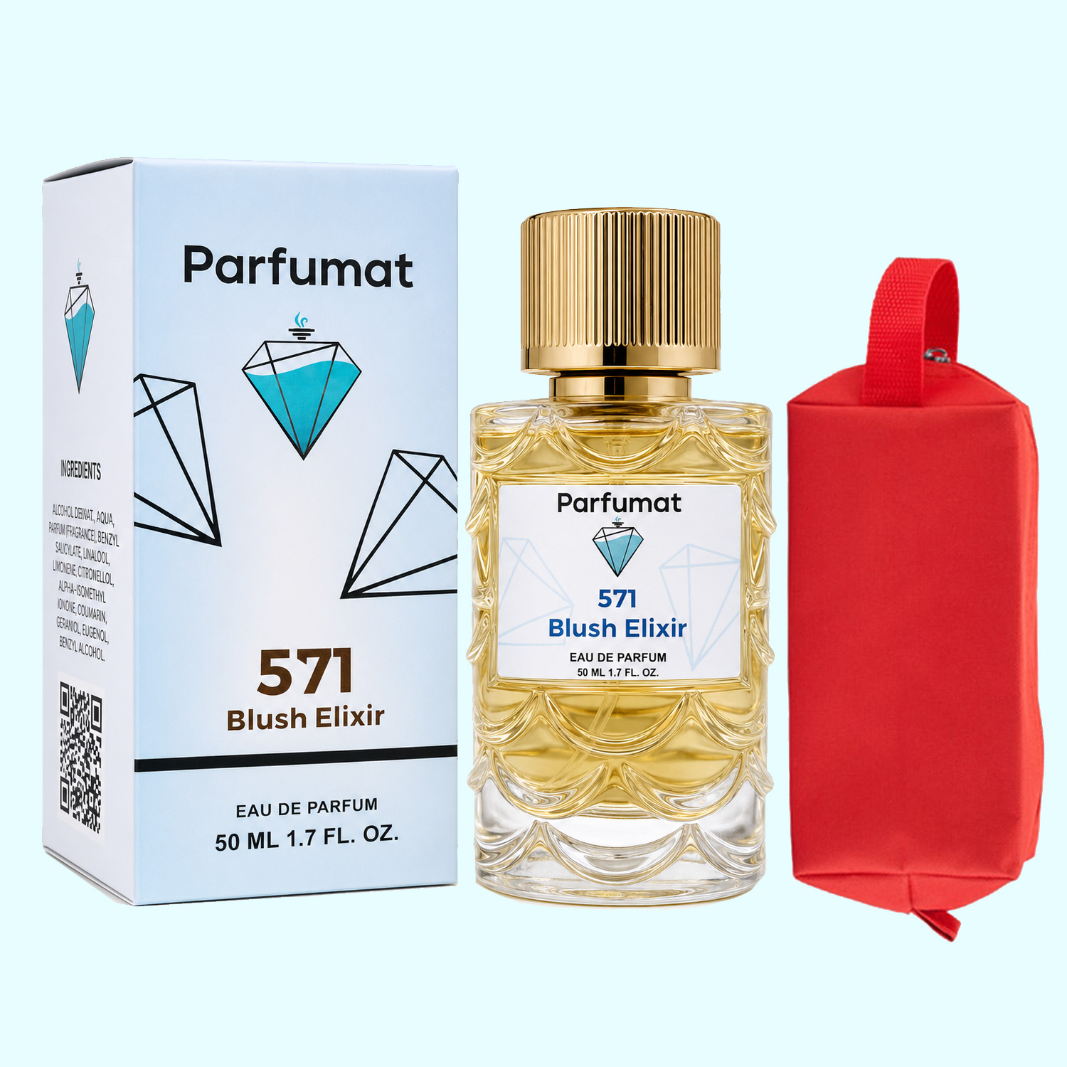 Parfumat 571 Blush Elixir, apă de parfum pentru femei, 50 ml