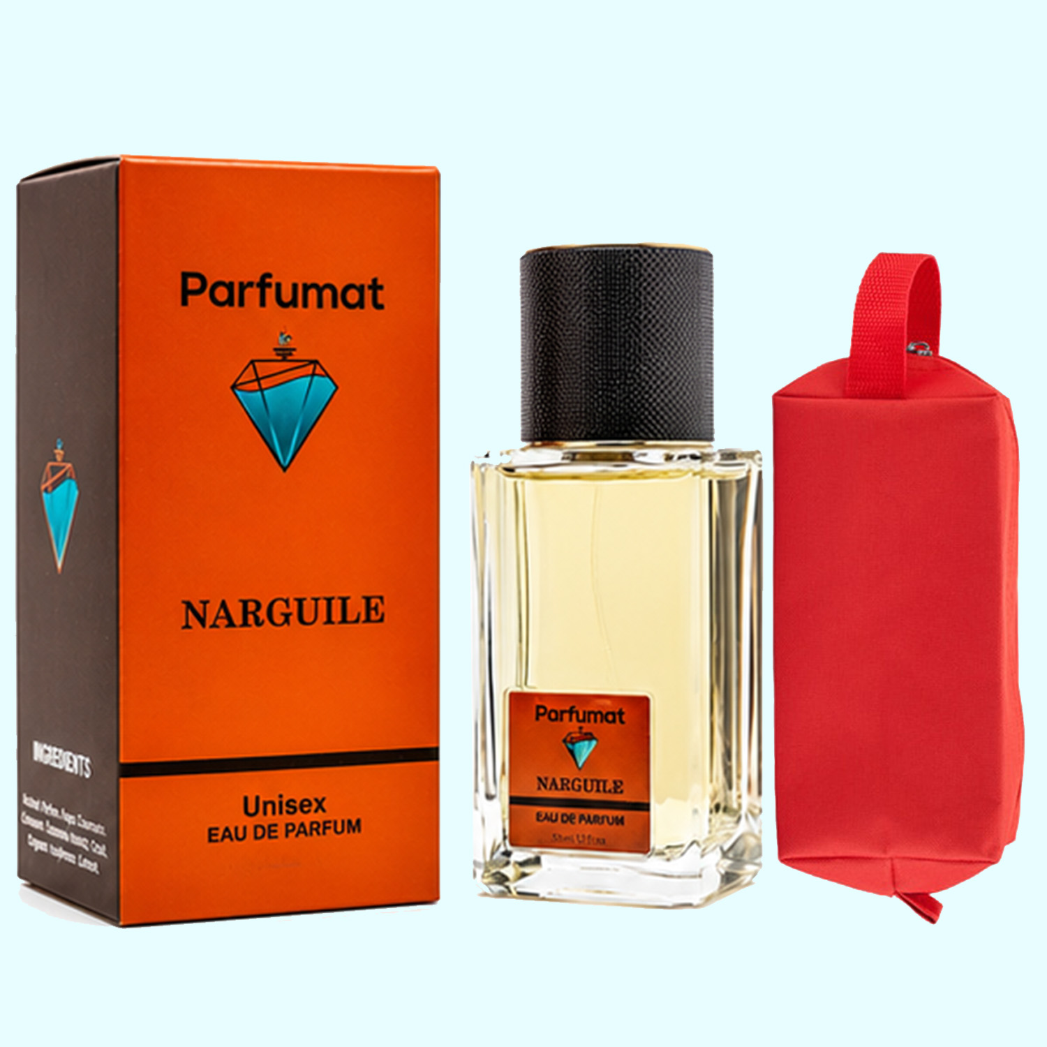 Parfumat Narguile, apă de parfum unisex, 50 ml