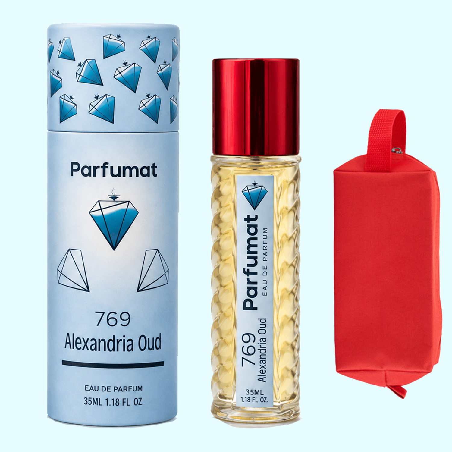 Parfumat 769 Alexandria Oud, apă de parfum unisex, 35 ml