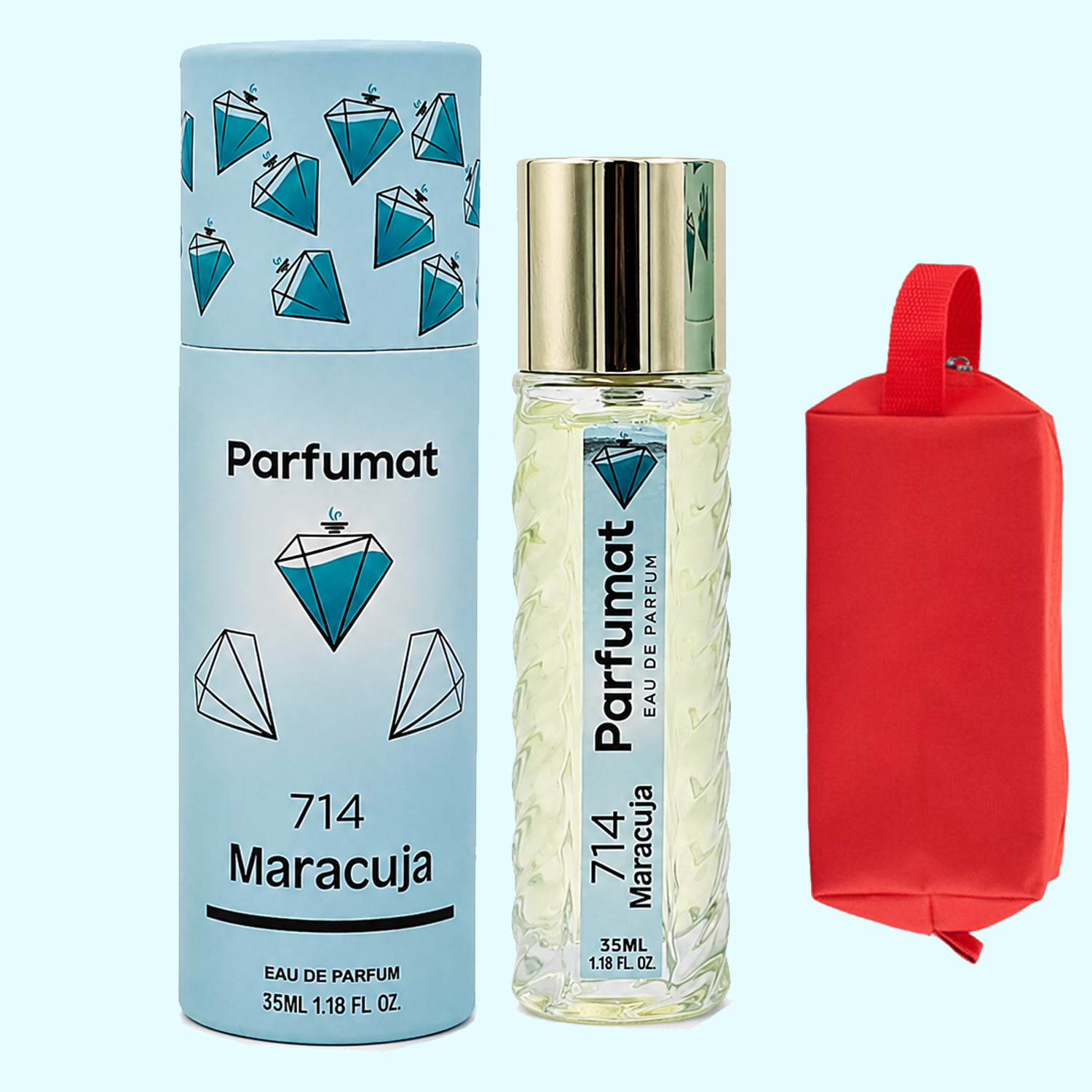 Parfumat 714 Maracuja, apă de parfum unisex, 35 ml