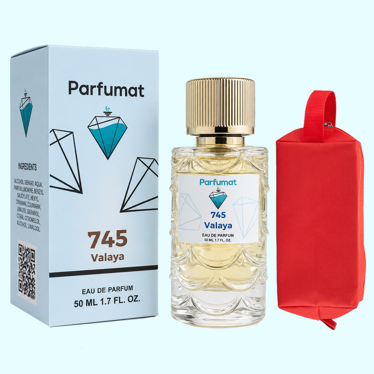 Parfumat 745 Valaya, apă de parfum de damă, tester, 50 ml