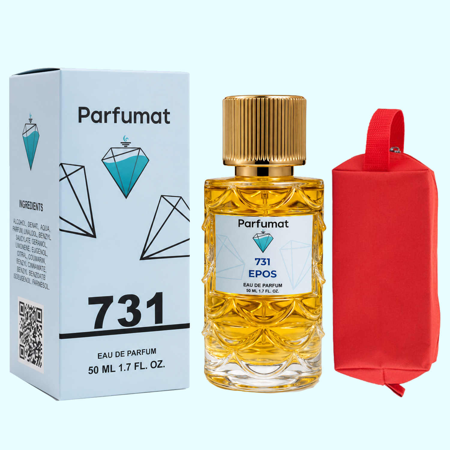 Parfumat 731 Epos, apă de parfum de damă, 50 ml