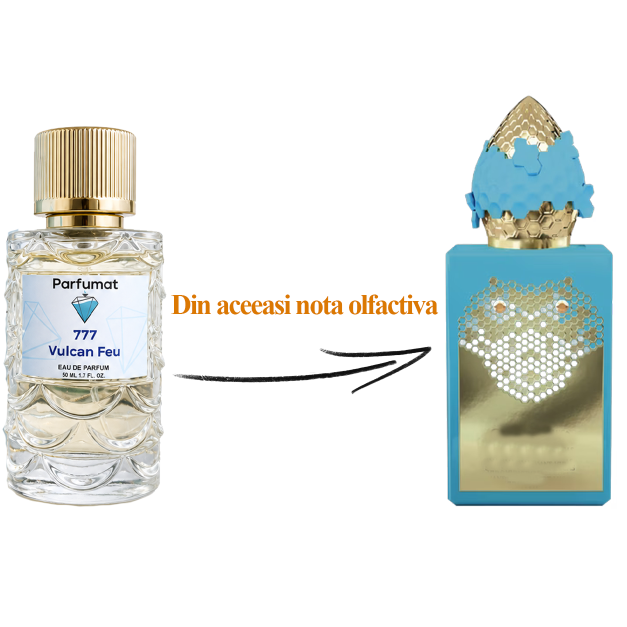 Parfum unisex exotic cu mango, ghimbir, oud și ambră