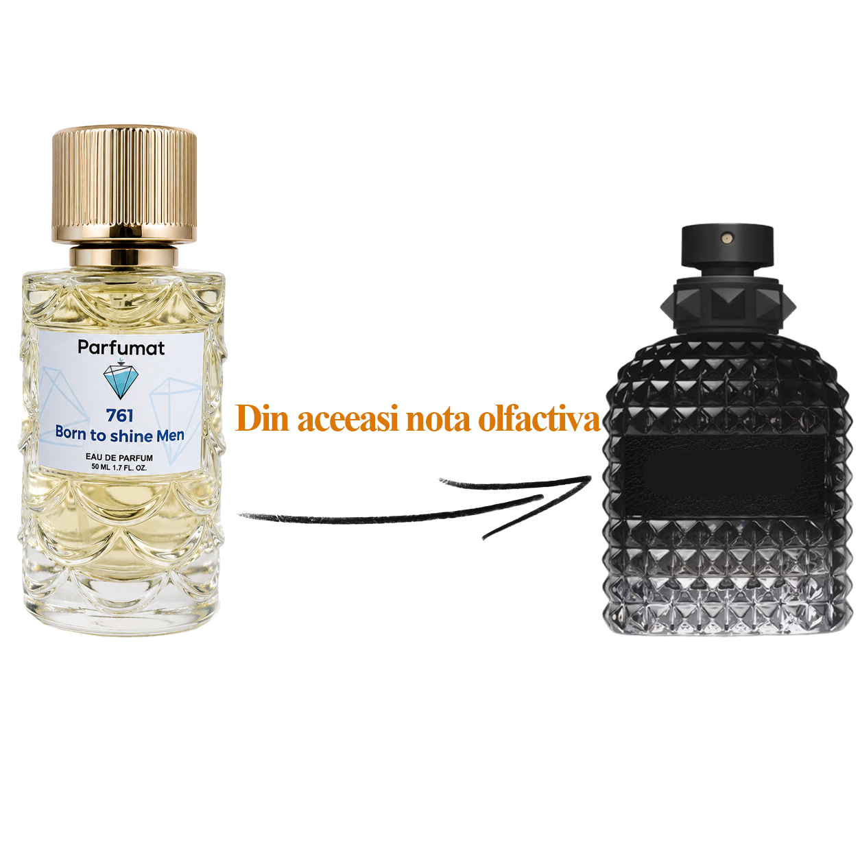 Parfum masculin mineral, condimentat și lemnos