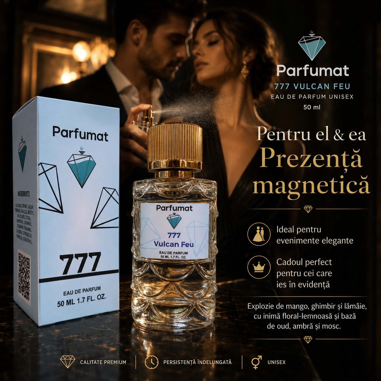Note de bază cu mosc, oud și ambră