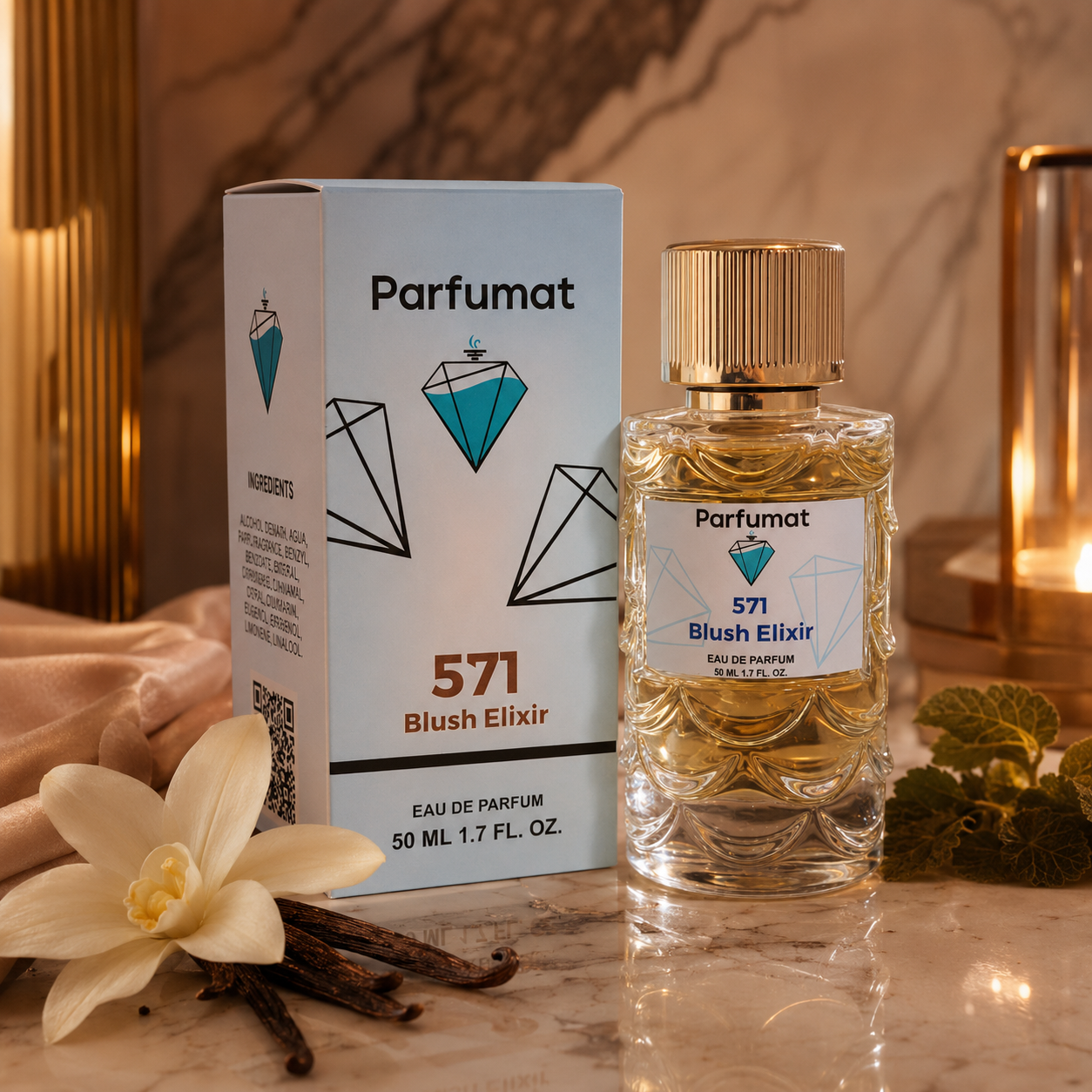 Parfumat 571 Blush Elixir pentru întâlniri și evenimente speciale