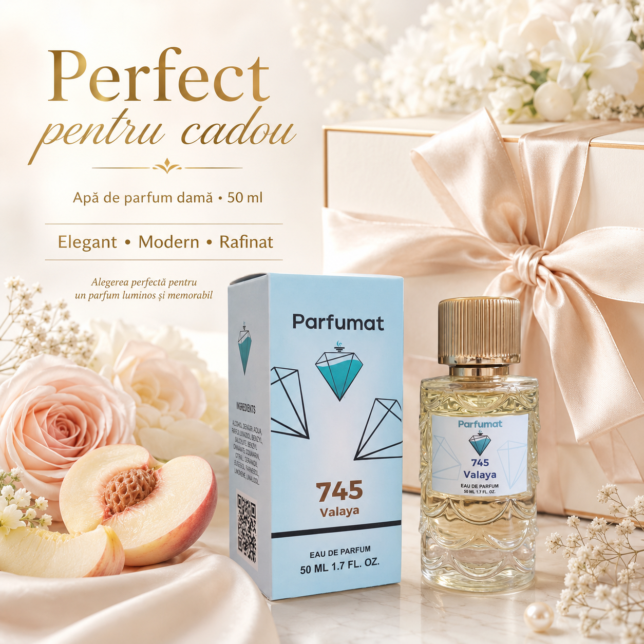 Parfumat 745 Valaya pentru purtare zilnică și ocazii speciale