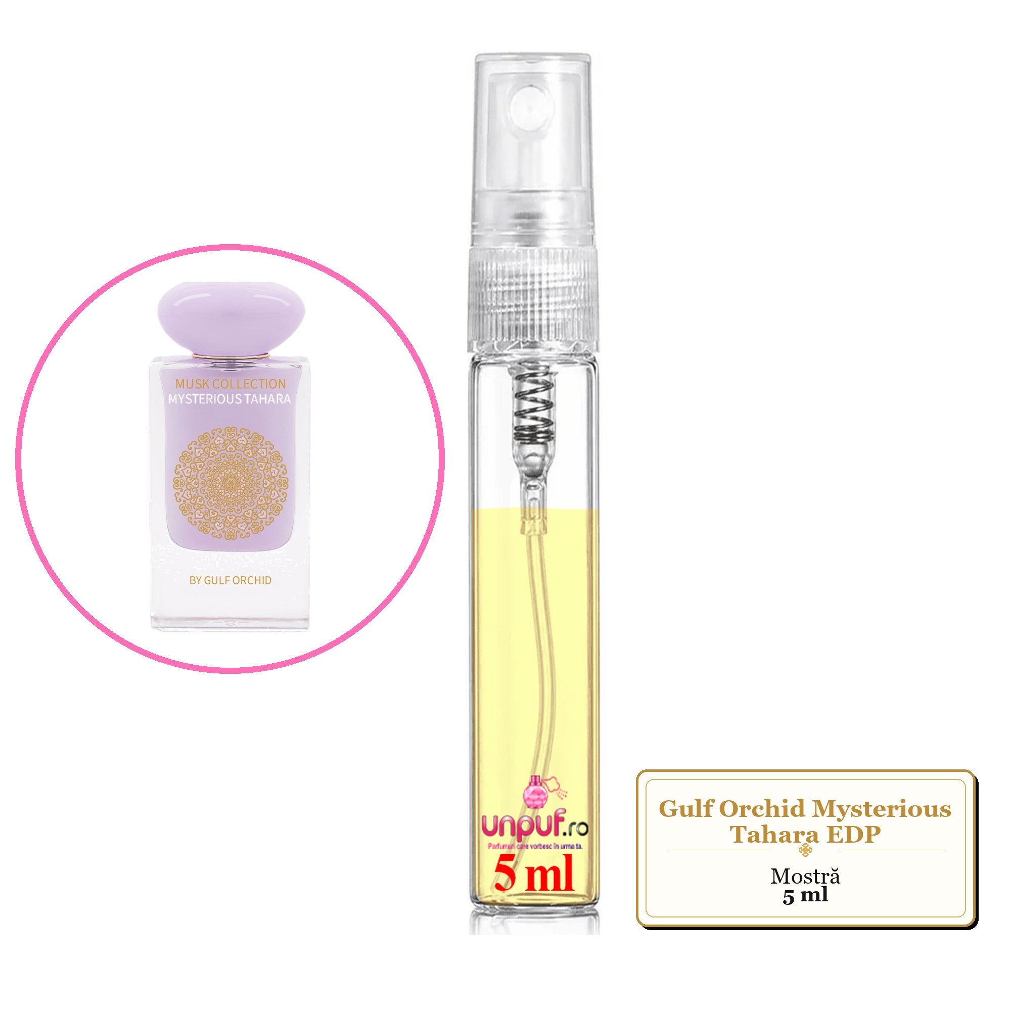 Mostra Fiola Din Parfumul Gulf Orchid Mysterious Tahara Eau De Parfum , Decant Sticla Cu Pulverizator