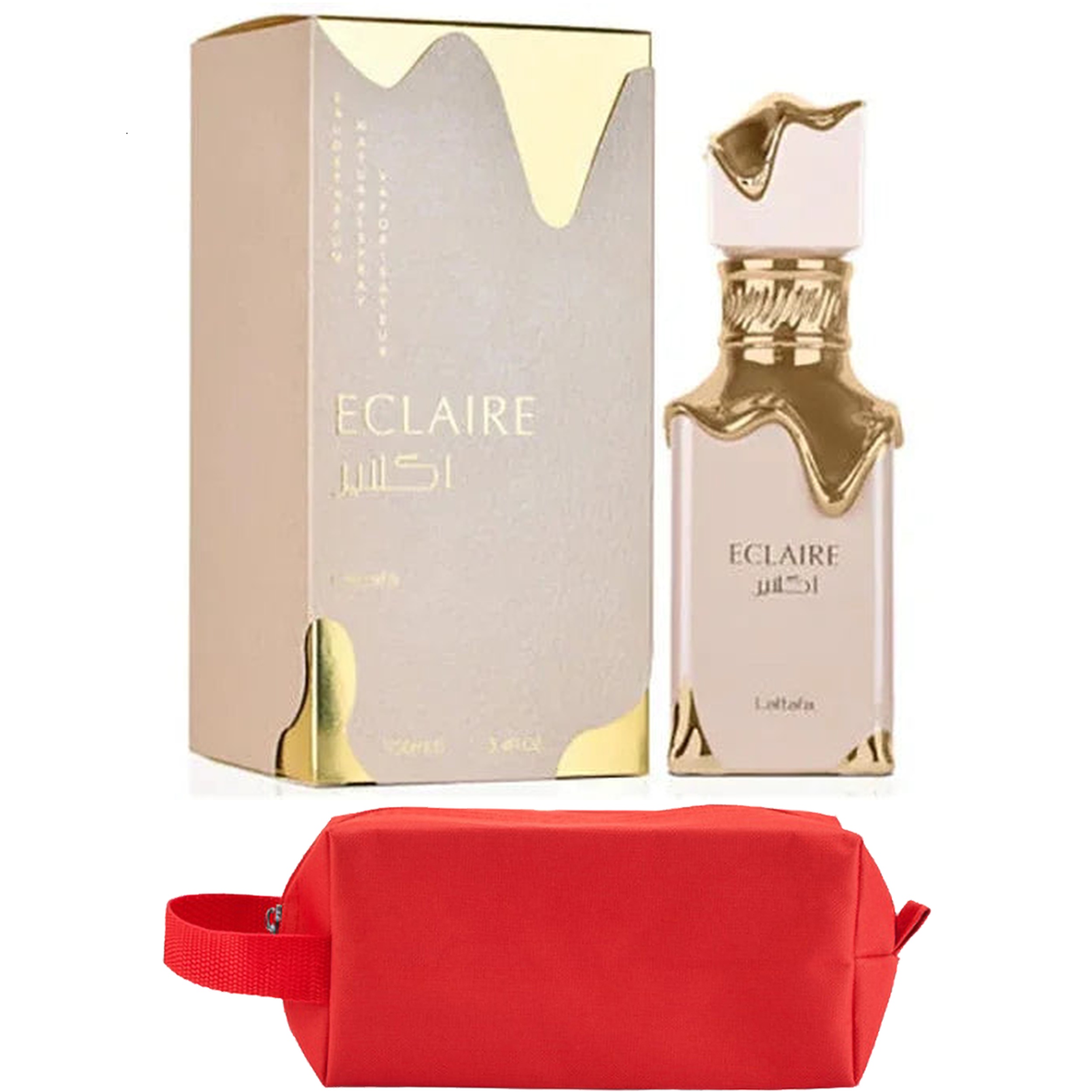 Set Parfum Lattafa Eclaire  Apa De Parfum 100 ml Lattafa Parfum Arabesc  Femei  Gentuta parfumuri
