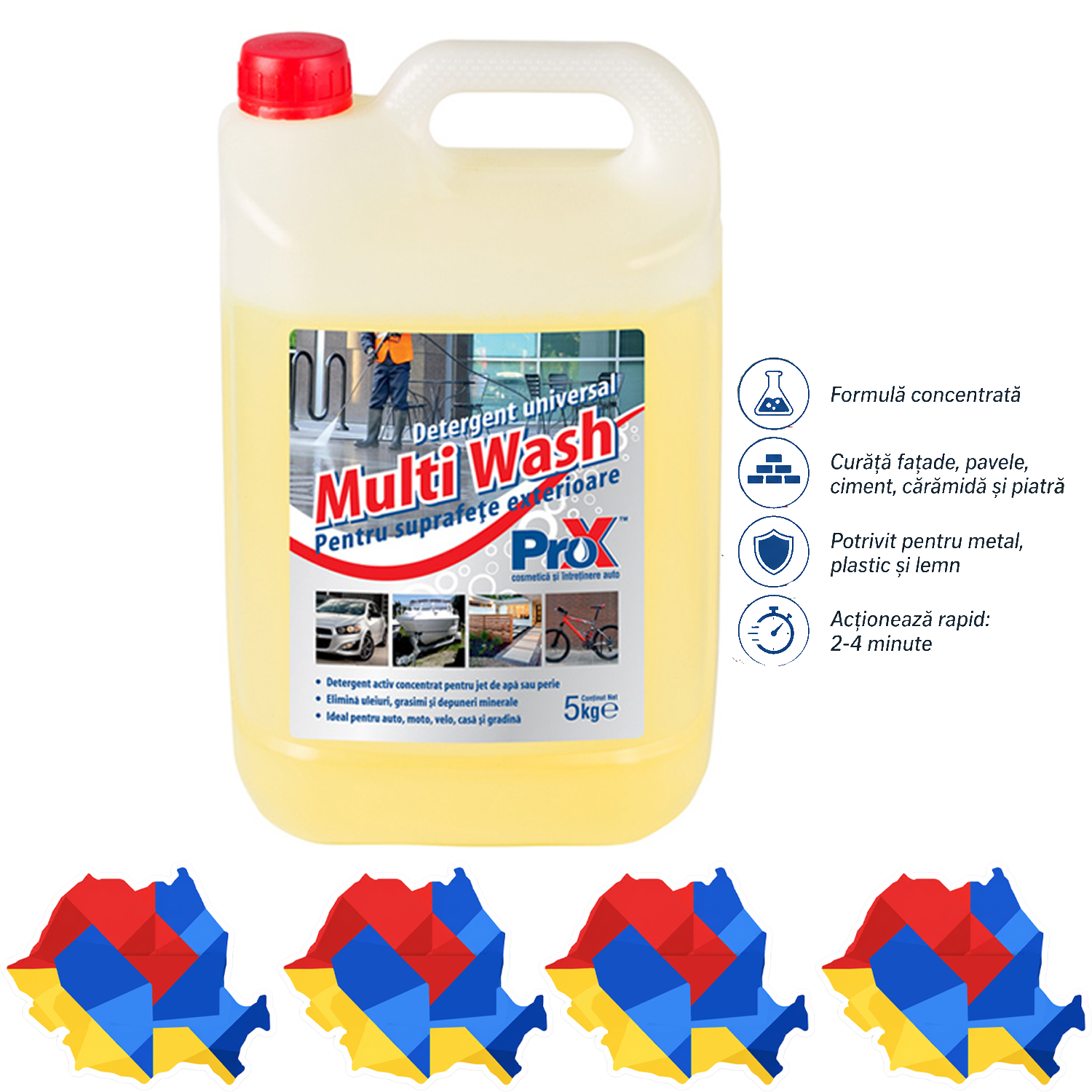 Multi Wash Universal detergent concentrat pentru exterior 5 kg