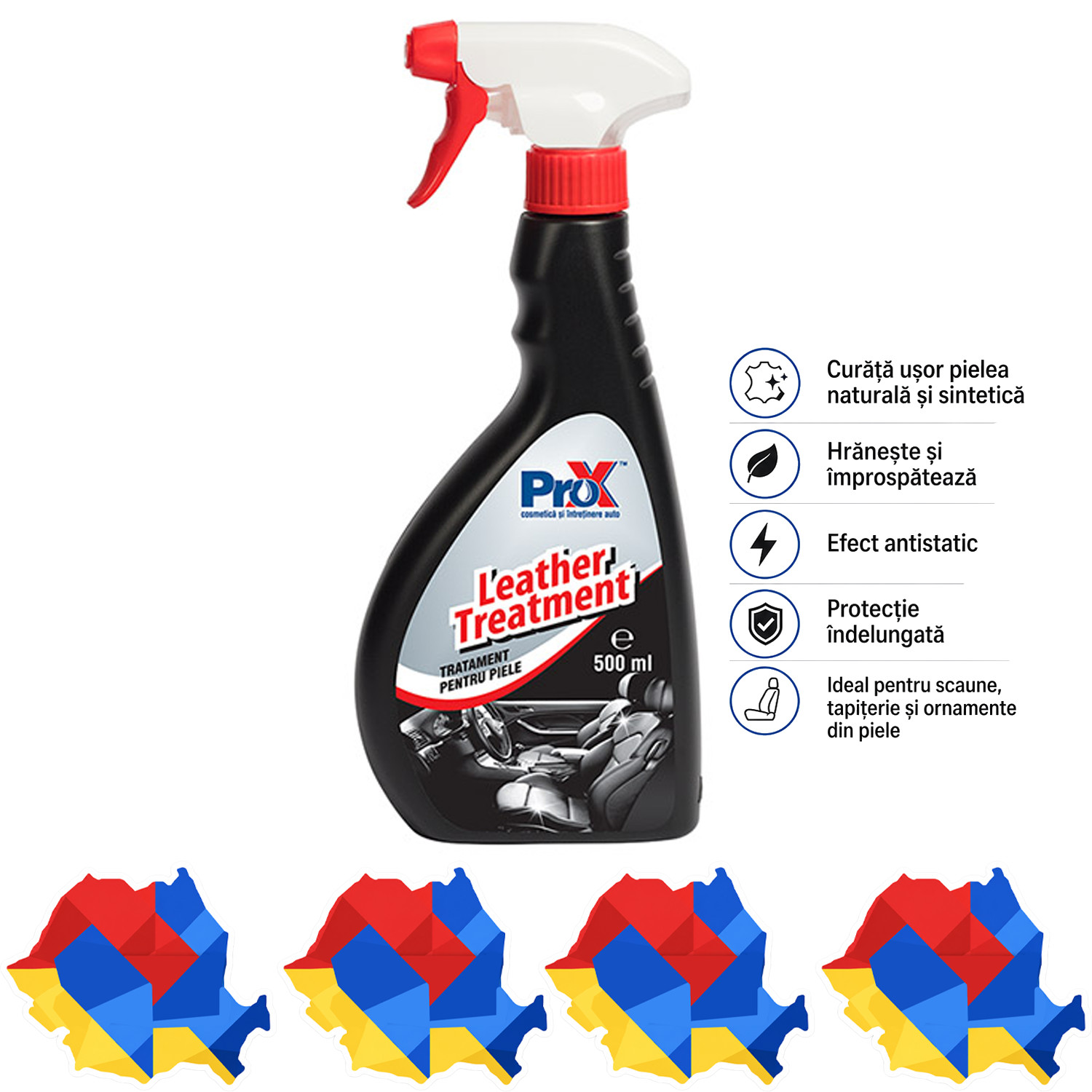 PRO X Leather Treatment 500 ml pentru piele naturală și sintetică