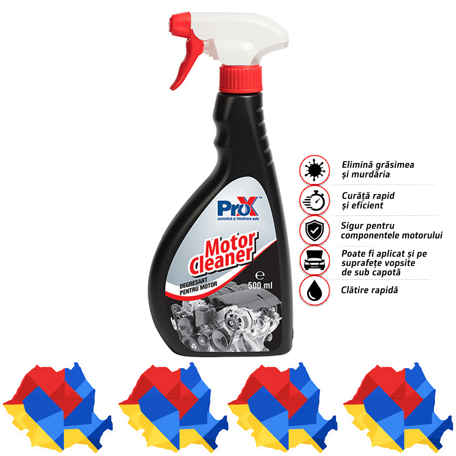 PRO X Motor Cleaner detergent pentru curățarea motorului