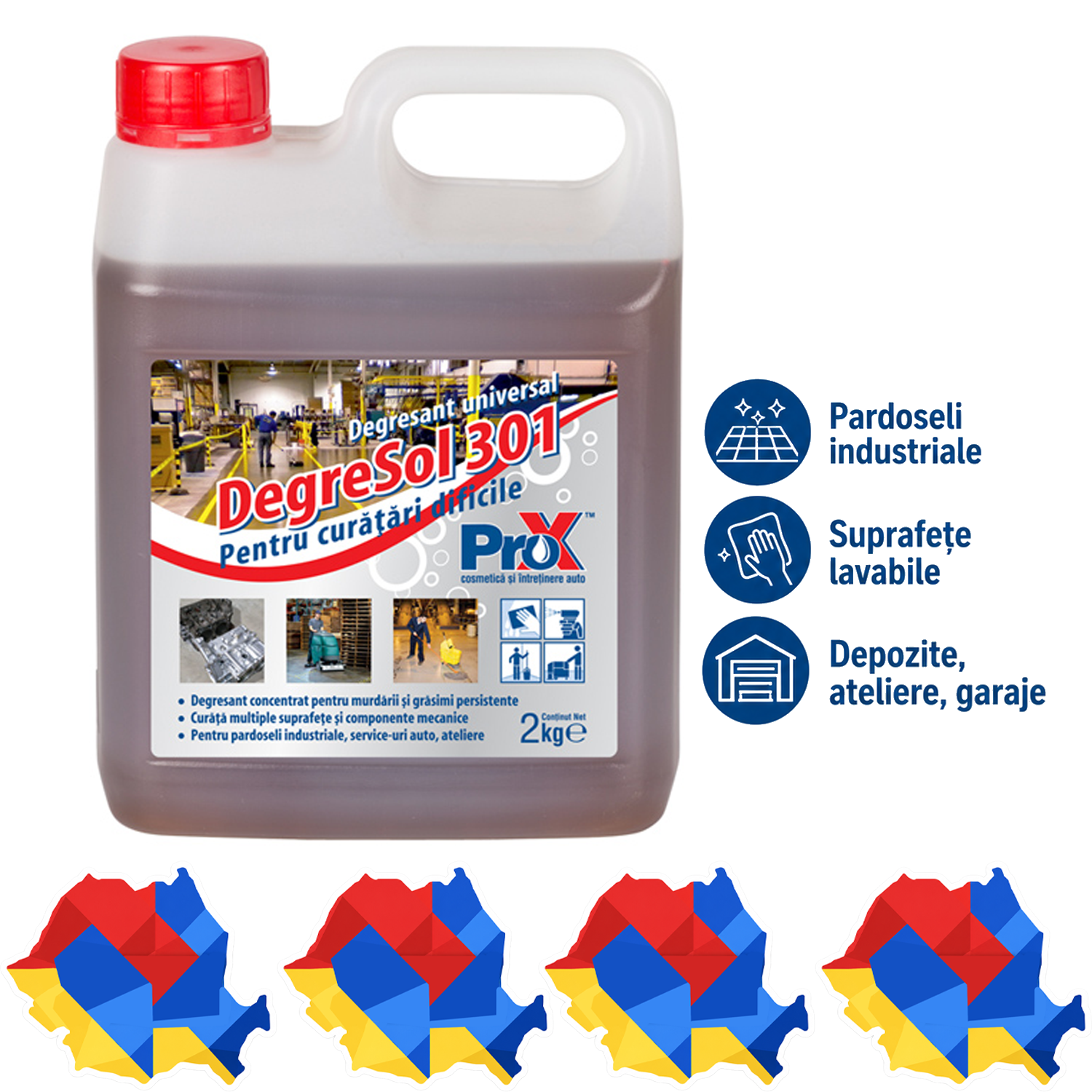 PRO X Degresol 301 degresant concentrat biodegradabil