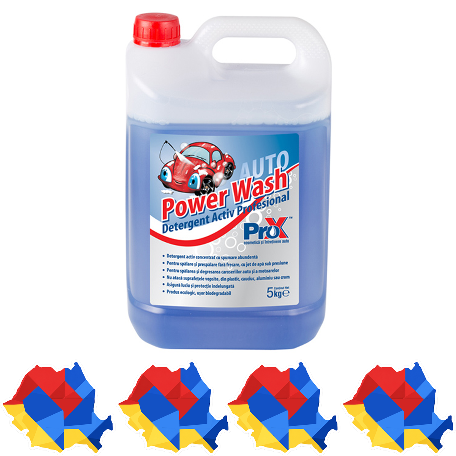 PRO X Power Wash detergent activ concentrat cu spumare abundentă