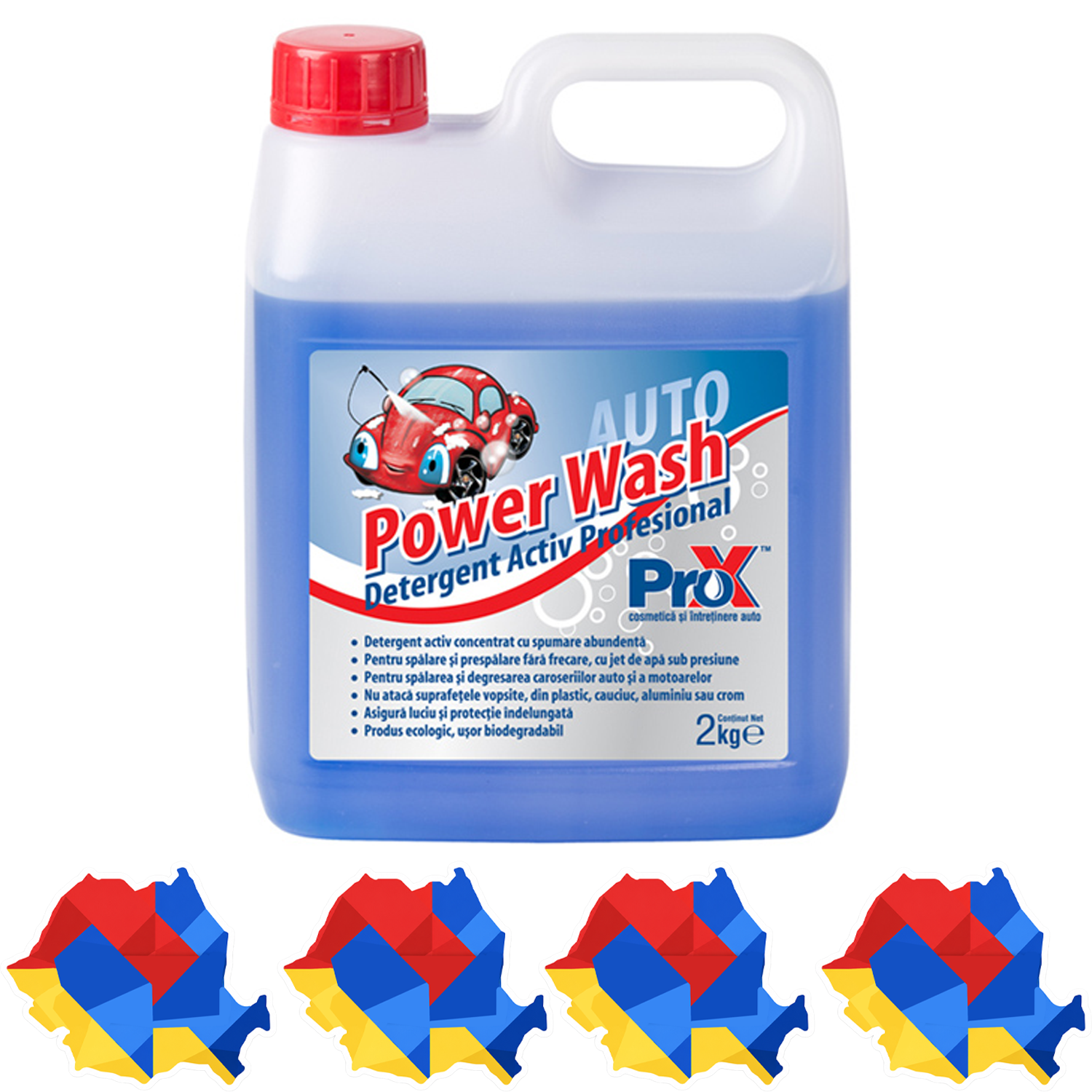PRO X Power Wash 2 kg detergent activ concentrat cu spumare abundentă